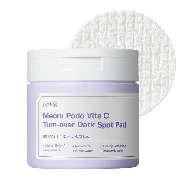 Sungboon Editor Meoru Podo Vita C Turn-Over Dark Spot Pad Nudie Glow Australia