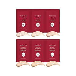 TIRTIR Mask Fit Red Cushion 6 Shade Trial Kit LIGHT Nudie Glow Australia