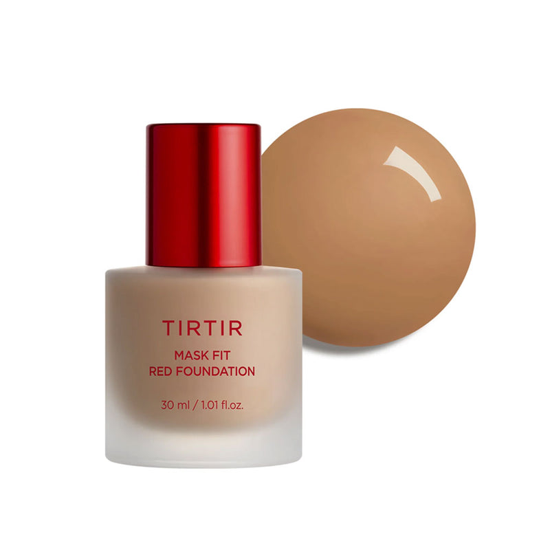 TIRTIR Mask Fit Red Foundation 37N PEANUT ALMOND Nudie Glow Australia