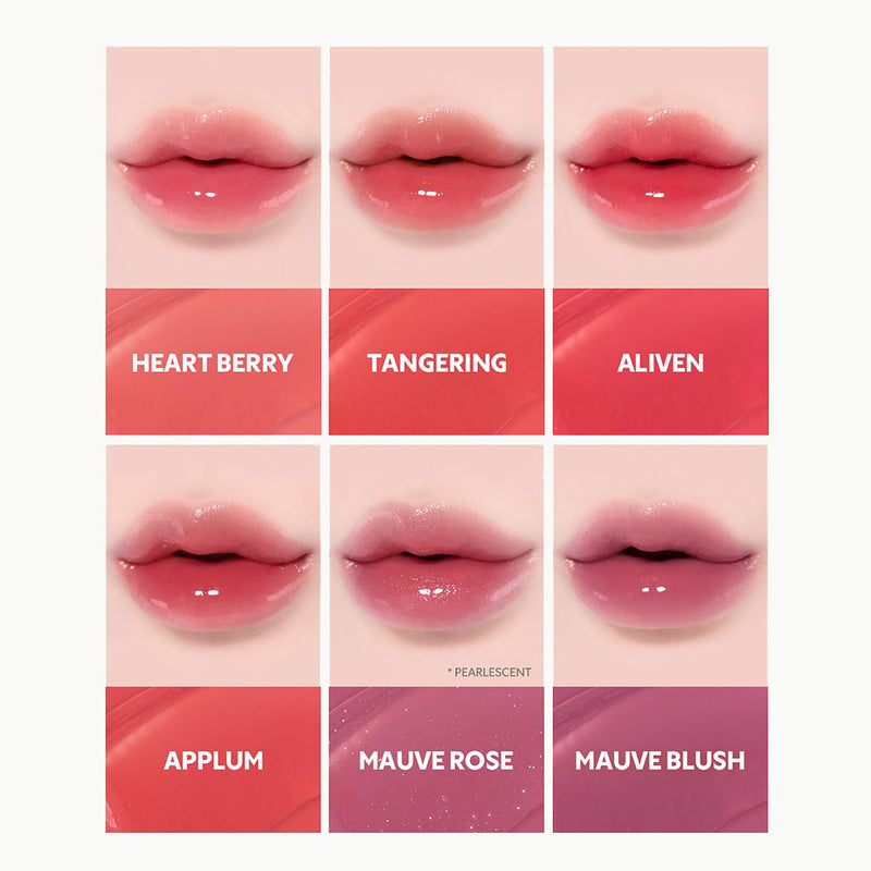 TIRTIR Waterism Glow Tint Colour Chart Nudie Glow Australia
