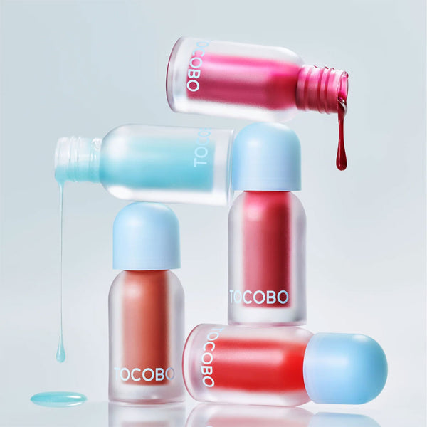 TOCOBO Juicy Berry Plumping Lip Oil Glam Max Nudie Glow Australia