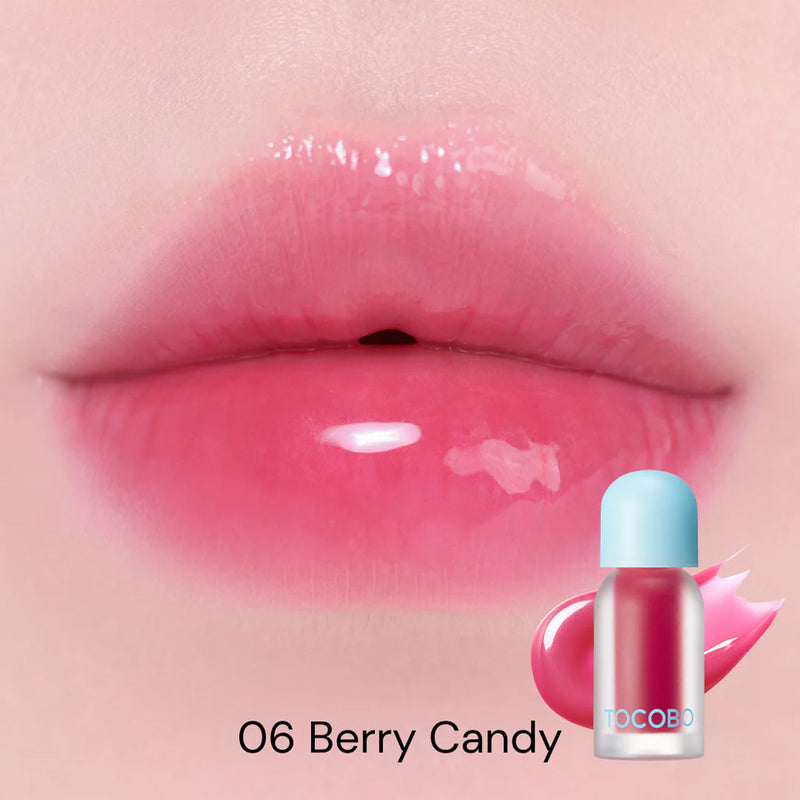 TOCOBO Juicy Berry Plumping Lip Oil Glam Max #06 BERRY CANDY Nudie Glow Australia