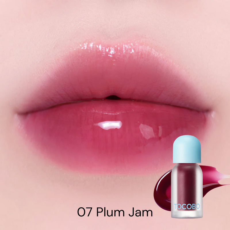 TOCOBO Juicy Berry Plumping Lip Oil Glam Max #07 PLUM JAM Nudie Glow Australia