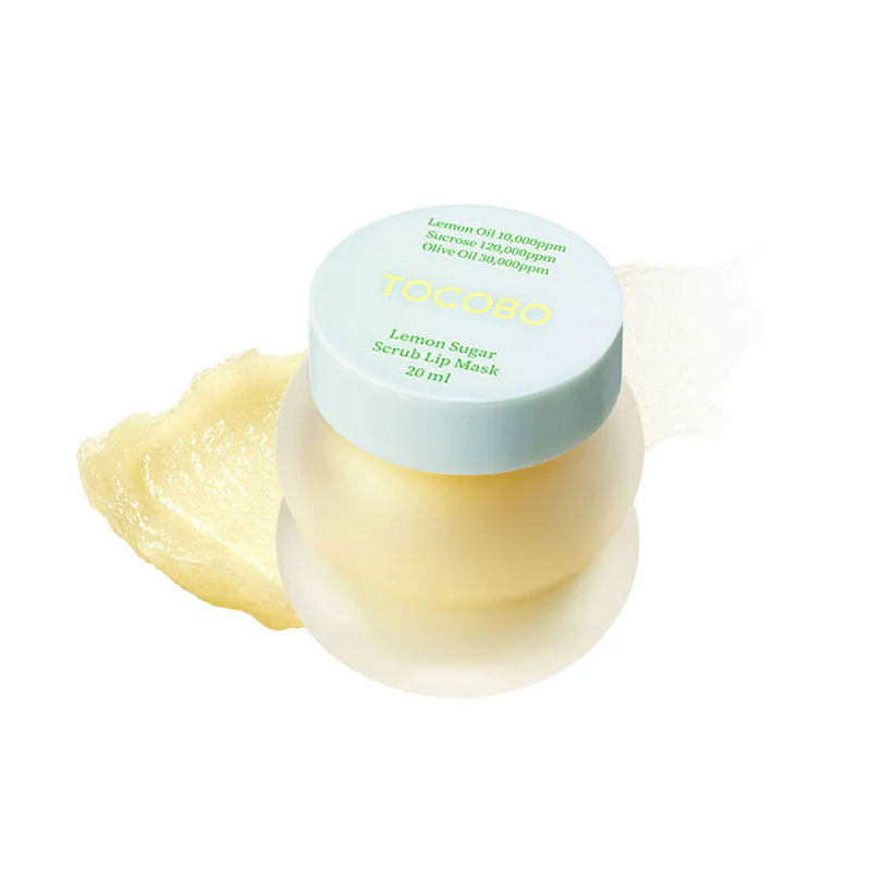 TOCOBO Lemon Sugar Scrub Lip Mask Nudie Glow Australia