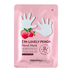 TONY MOLY I'm Lovely Peach Hand Mask Nudie Glow Australia