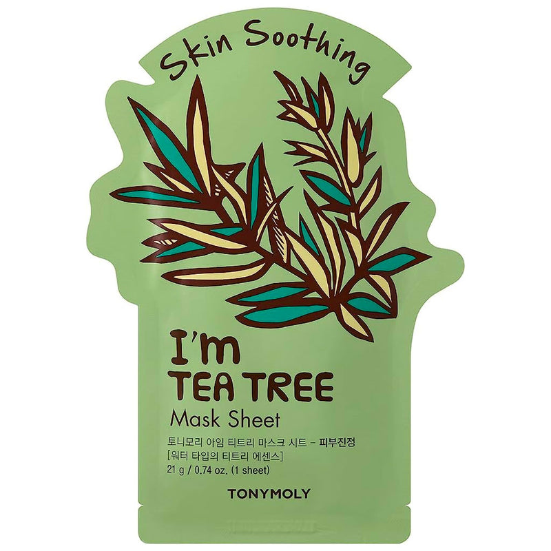 TONY MOLY I'm Real Tea Tree Mask Sheet Nudie Glow Australia