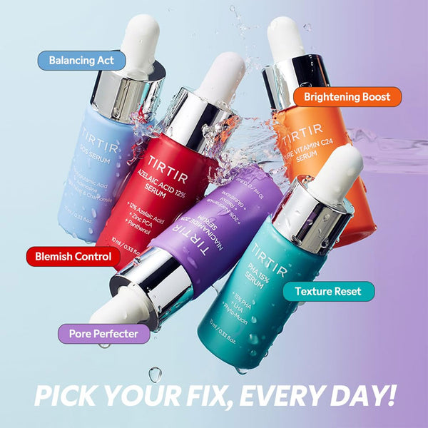 Tirtir 5 Actives Power Serums Kit Nudie Glow Australia