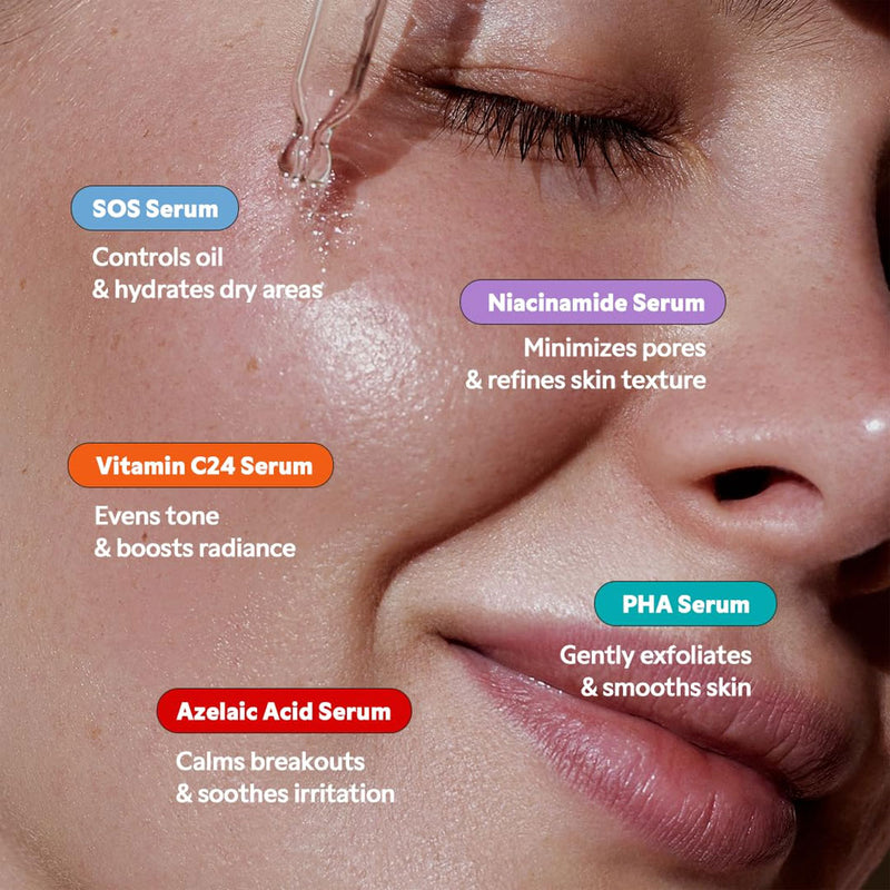 Tirtir 5 Actives Power Serums Kit Nudie Glow Australia