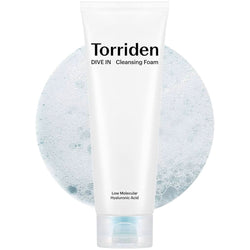Torriden DIVE-IN Low Molecular Hyaluronic Acid Cleansing Foam Nudie Glow Australia