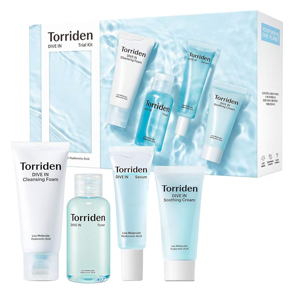 Torriden DIVE-IN Trial Kit - Nudie Glow Australia
