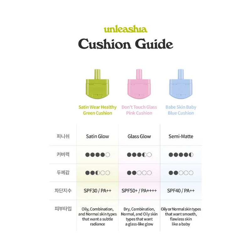 Unleashia Cushion Guide Nudie Glow Australia