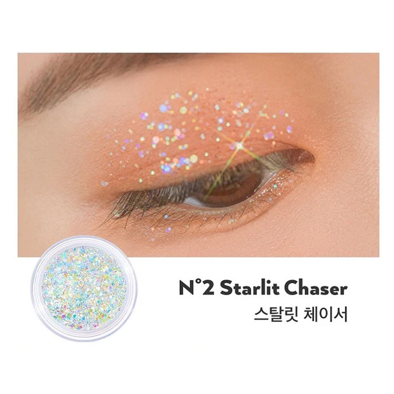 Unleashia Get Loose Glitter Gel NO 2 STARLIT CHASER Nudie Glow Australia