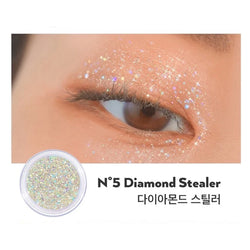 Unleashia Get Loose Glitter Gel NO 5 DIAMOND STEALER Nudie Glow Australia