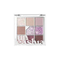 Unleashia Glitterpedia Eye Palette NO 4 ALL OF LAVENDER FOG Nudie Glow Australia