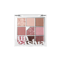 Unleashia Glitterpedia Eye Palette NO 5 ALL OF DUSTY ROSE Nudie Glow Australia