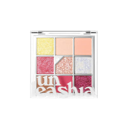Unleashia Glitterpedia Eye Palette NO 7 ALL OF PEACH ADE Nudie Glow Australia