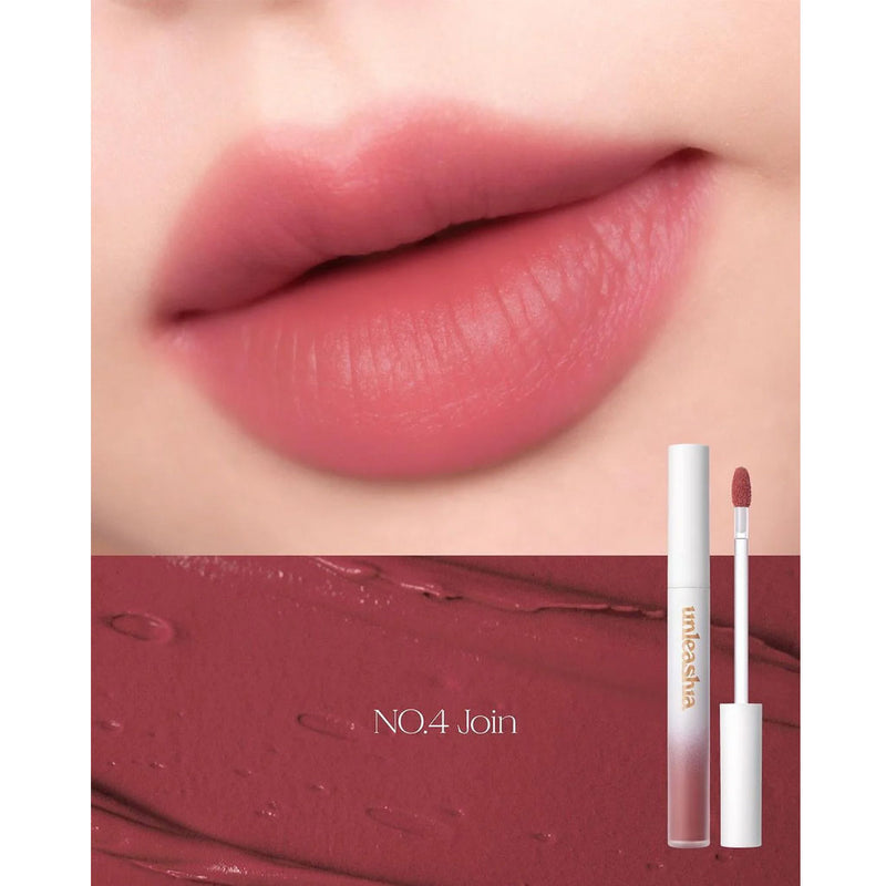 Unleashia Luv Hug Velvet Tint NO.4 JOIN Nudie Glow Australia