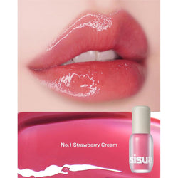 Unleashia Sisua Popcorn Syrup Lip Plumper NO 1 STRAWBERRY CREAM Nudie Glow Australia