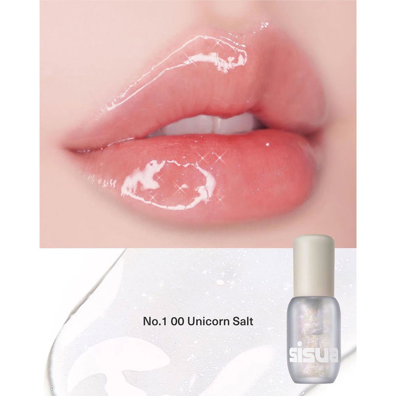 Unleashia Sisua Popcorn Syrup Lip Plumper NO 100 UNICORN SALT Nudie Glow Australia