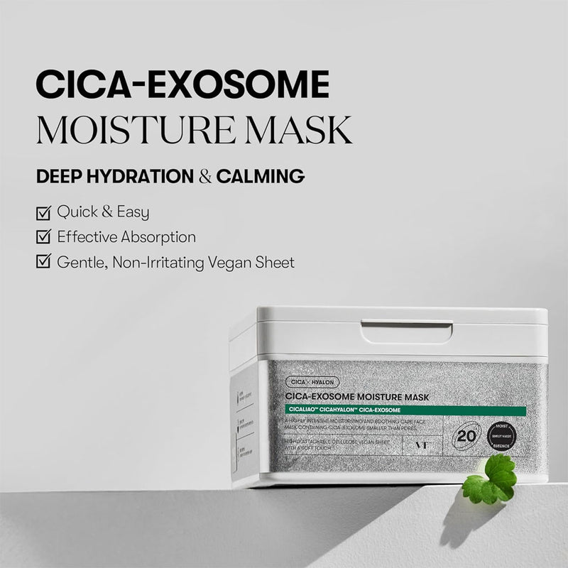 VT Cosmetics Cica-Exosome Moisture Mask Nudie Glow Australia