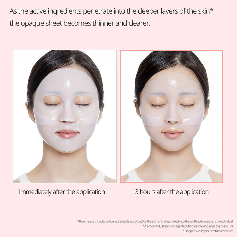 VT Cosmetics Collagen Reedle Shot 100 2Step Hydrogel Mask Nudie Glow Australia