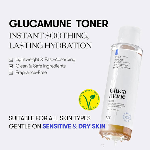 VT Cosmetics Glucamune Toner Nudie Glow Australia
