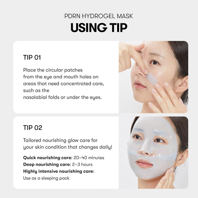 VT Cosmetics PDRN Hydrogel Mask Nudie Glow Australia