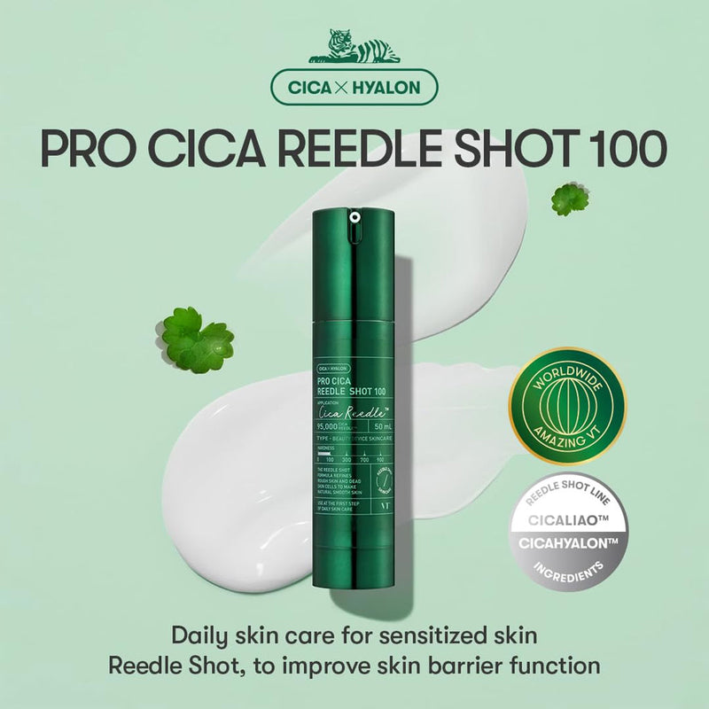 VT Cosmetics Pro Cica Reedle Shot 100 Nudie Glow Australia