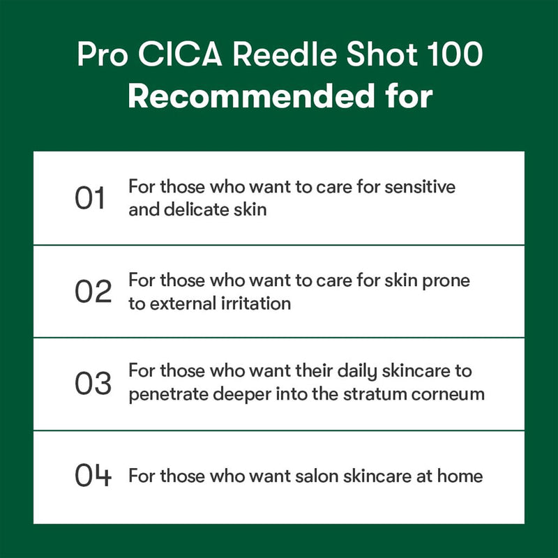 VT Cosmetics Pro Cica Reedle Shot 100 Nudie Glow Australia