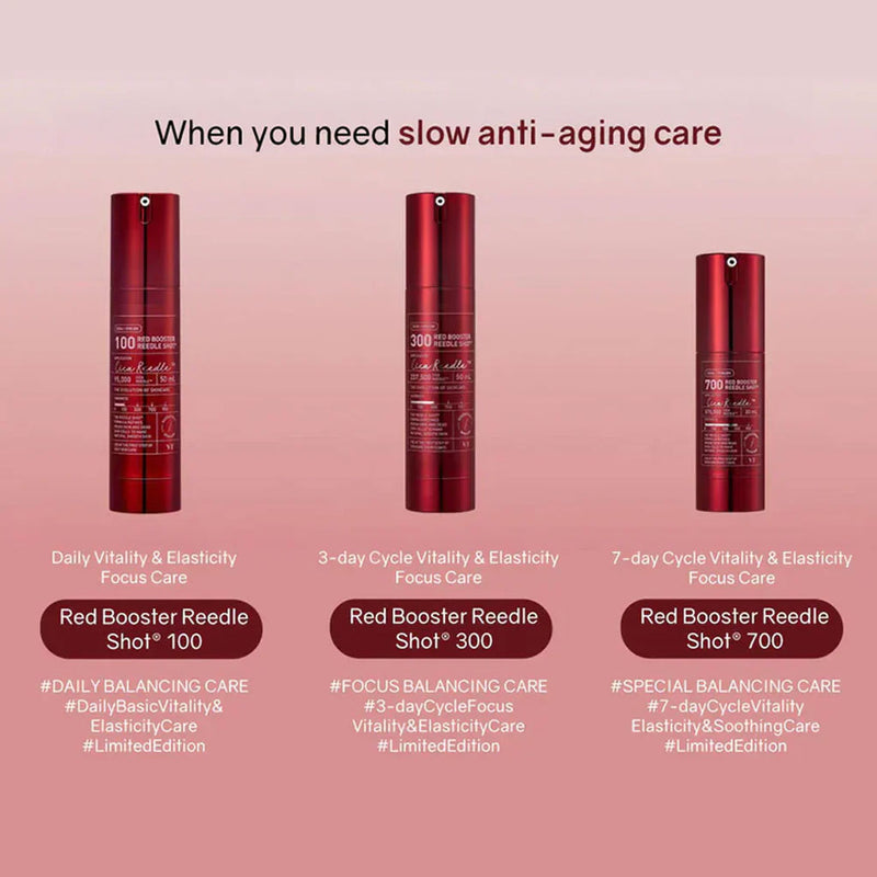 VT Cosmetics Red Booster Reedle Shot 700 Nudie Glow Australia