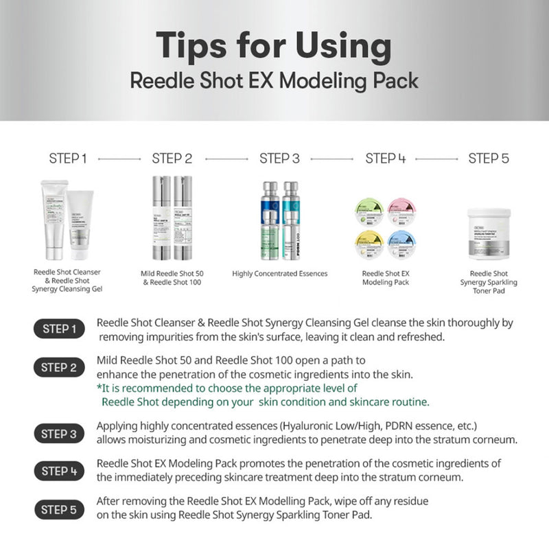 VT Cosmetics Reedle Shot Ex Modelling Pack HOW TO USE Nudie Glow Australia