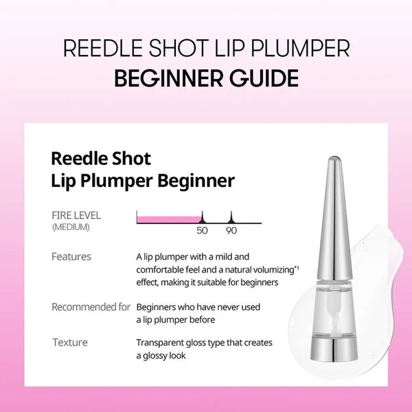 VT Cosmetics Reedle Shot Lip Plumper Beginner Nudie Glow Australia