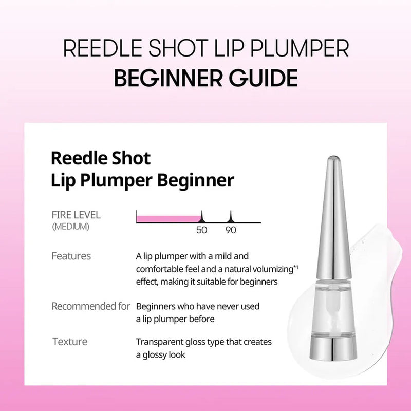 VT Cosmetics Reedle Shot Lip Plumper Beginner Nudie Glow Australia