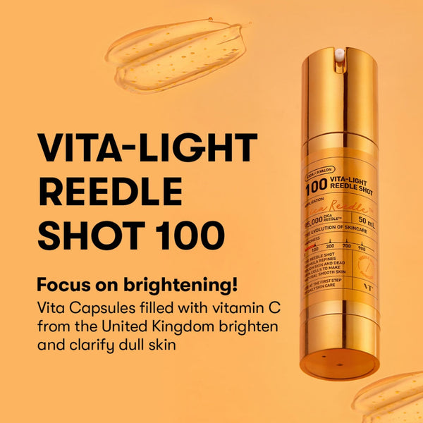 VT Cosmetics Vita Light Reedle Shot 100 Nudie Glow Australia