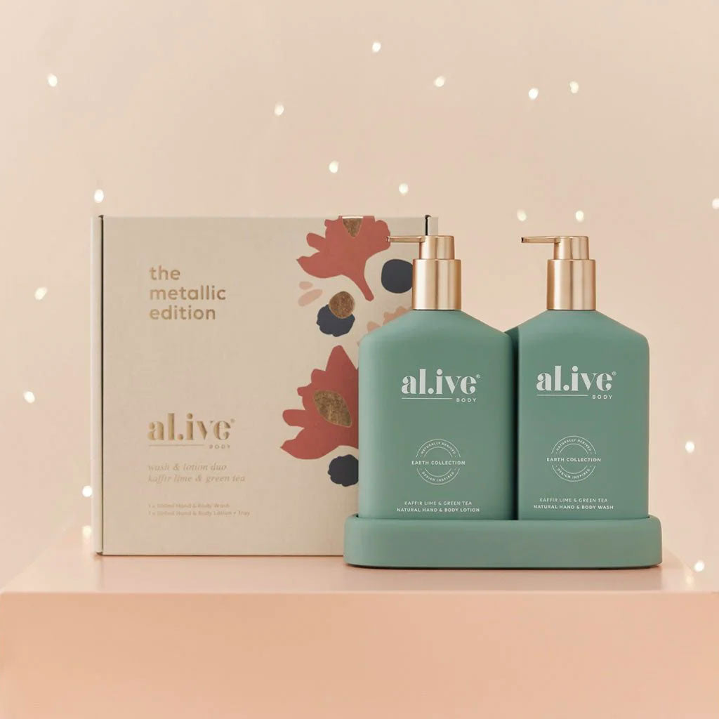 AL.IVE WASH & LOTION DUO - KAFFIR LIME & GREEN TEA main image 1