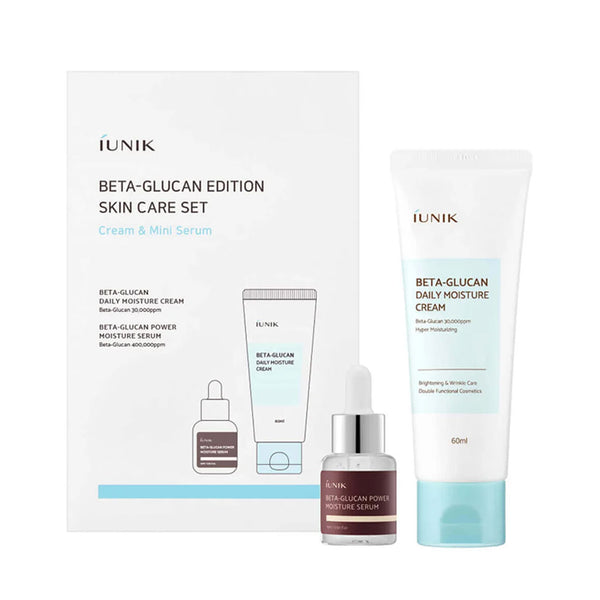 iUNIK Beta-Glucan Edition Skin Care Set Nudie Glow Australia