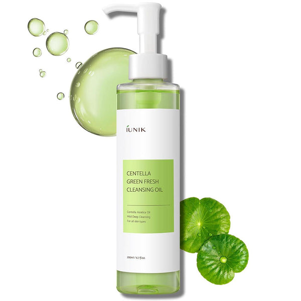 iUNIK Centella Green Fresh Cleansing Oil Nudie Glow Australia