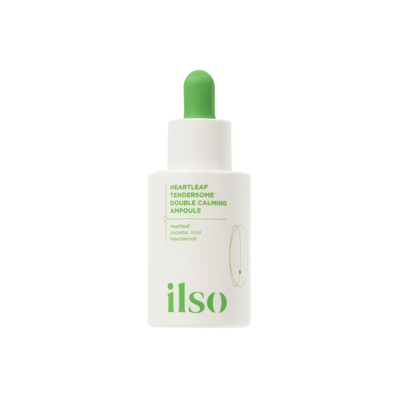 ilso Heartleaf Tendersome Double Calming Ampoule Nudie Glow Australia