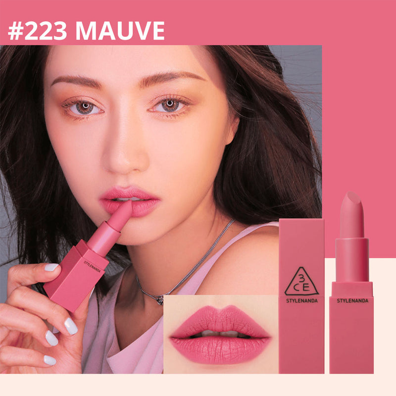 3CE Mood Recipe Matte Lip Color #223 MAUVE Nudie Glow Australia