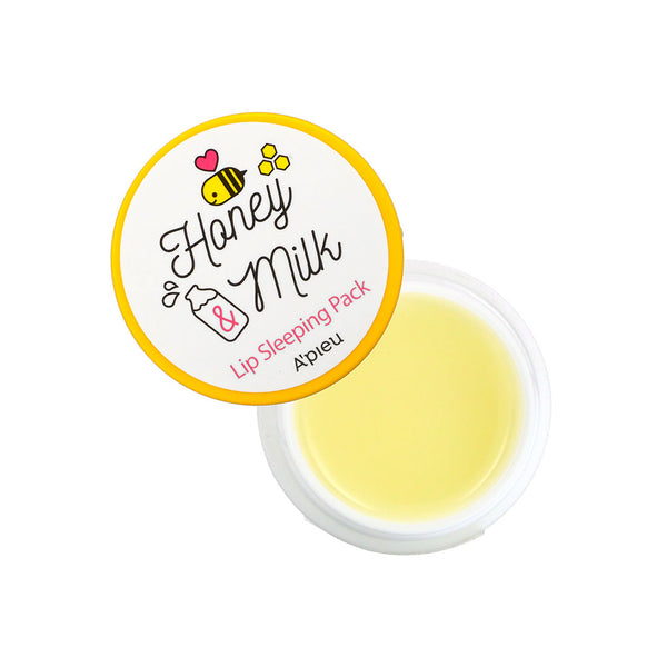 A'PIEU Honey & Milk Lip Sleeping Pack Nudie Glow Australia