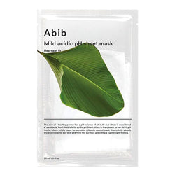 Abib Mild Acidic pH Sheet Mask Heartleaf Fit Nudie Glow Australia