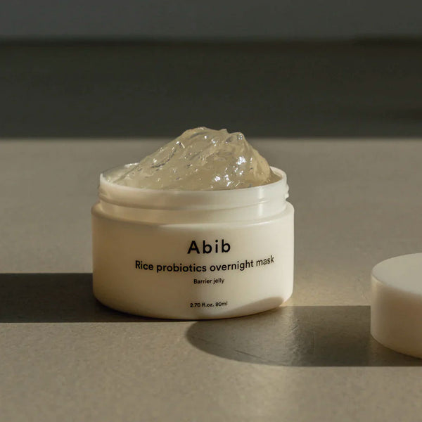 Abib Rice Probiotics Overnight Mask Barrier Jelly Nudie Glow Australia