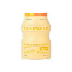 A'Pieu Real Big Yogurt One Bottle Mango Nudie Glow Korean Sheet Mask Australia