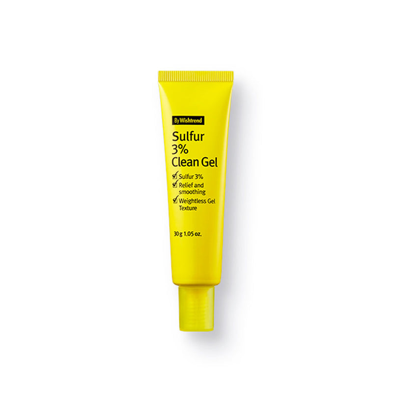 BY WISHTREND Sulfur 3% Clean Gel Nudie Glow Korean Skin Care Australia