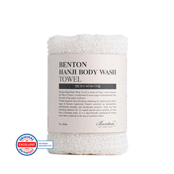 Benton Hanji Body Wash Towel Nudie Glow Australia