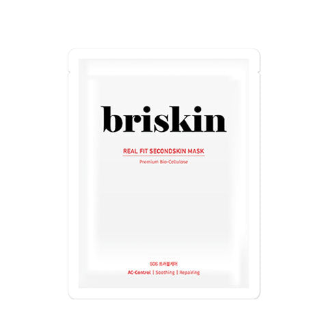 Briskin Real Fit Second Skin Mask AC Control Best Korean Beauty Nudie Glow in Australia