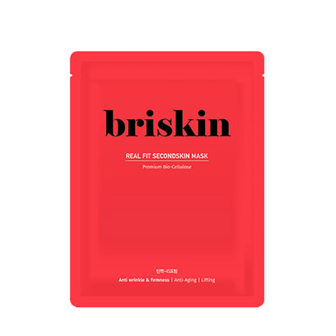 Briskin Real Fit Second Skin Mask Anti Wrinkle & Firmness Best Korean Beauty Nudie Glow in Australia