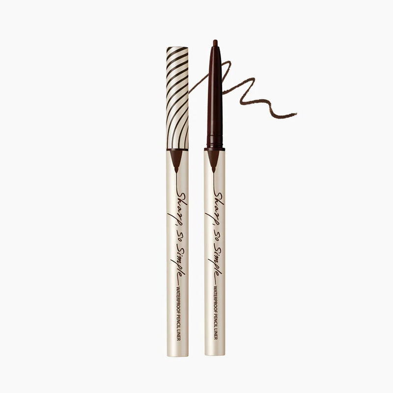 SHARP, SO SIMPLE WATERPROOF PENCIL LINER 02 BROWN