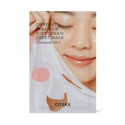 COSRX Balancium Comfort Ceramide Soft Cream Sheet Mask Nudie Glow Australia