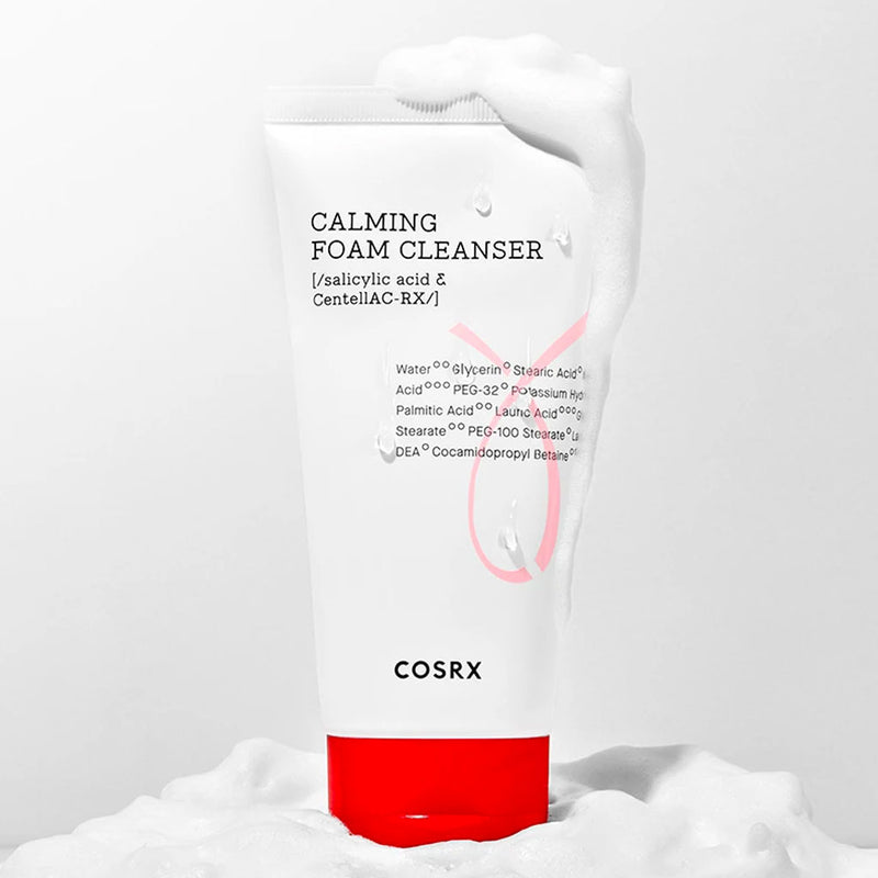 COSRX AC Collection Calming Foam Cleanser Nudie Glow Australia